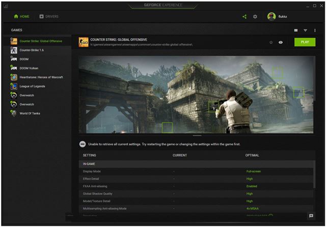 Nvidia GeForce Experience download