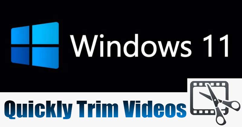 How to Trim a Video in Windows 11 Without Installing any App