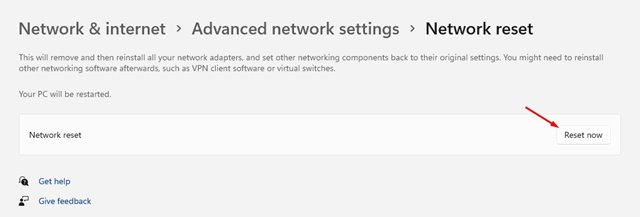 How to Reset Network Settings in Windows 11 - 38