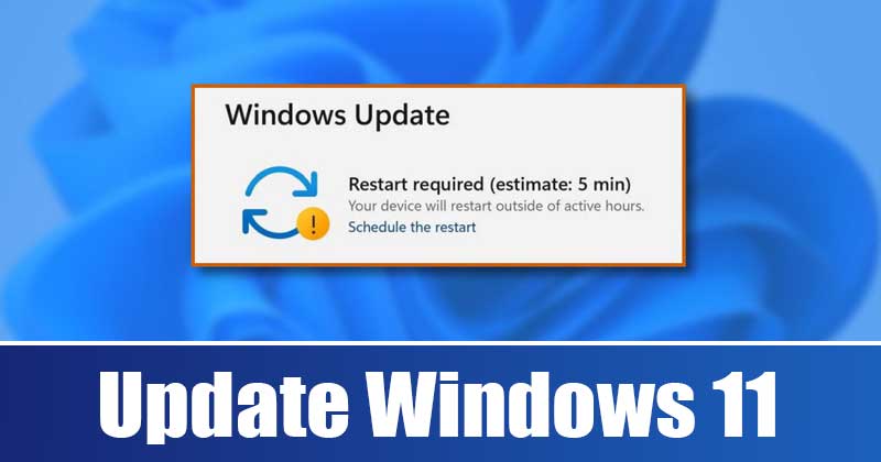 How to Update Windows 11