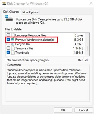 How to Free Up Disk Space After Upgrading to Windows 11 - 52