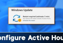 How to Setup & Enable Active Hours in Windows 11