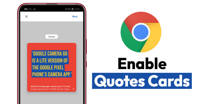 How to Create Quote Cards in Google Chrome