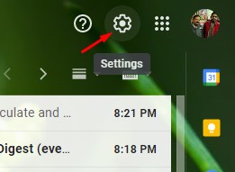 Gmail Settings icon