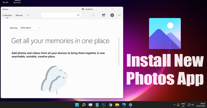 Install the New Windows 11 Photos App
