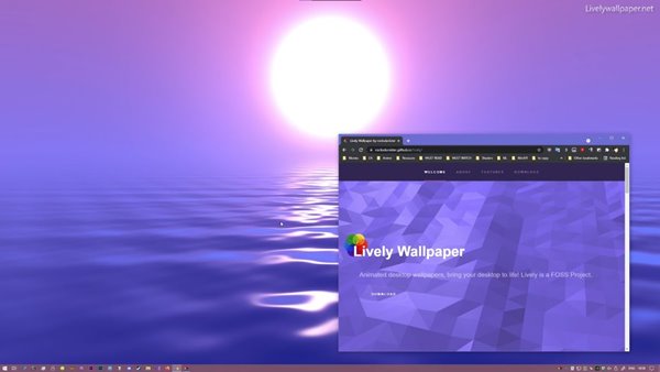 how to turn off lively wallpaper windows 10