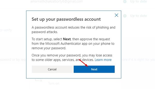 How to Use Microsoft Account Without a Password - 66