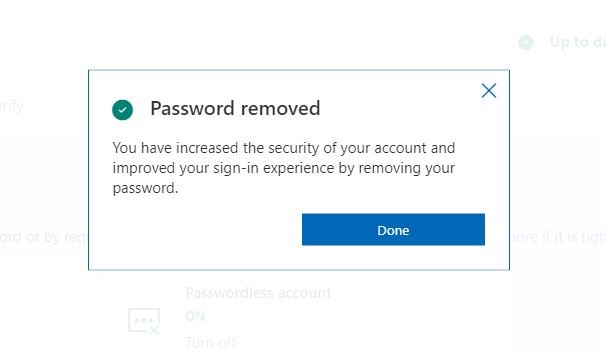 How to Use Microsoft Account Without a Password - 6