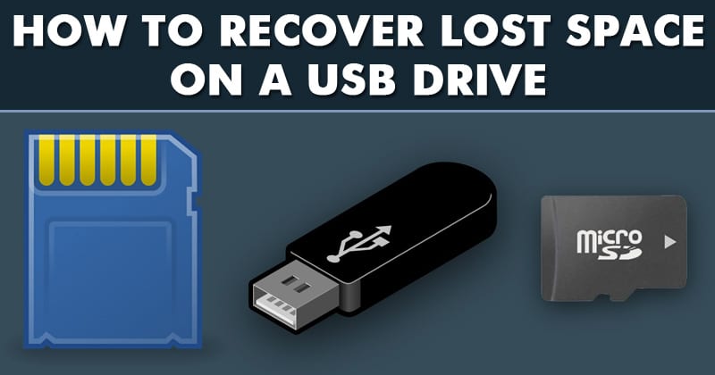How to Recover Lost/Unallocated Space on a USB Drive