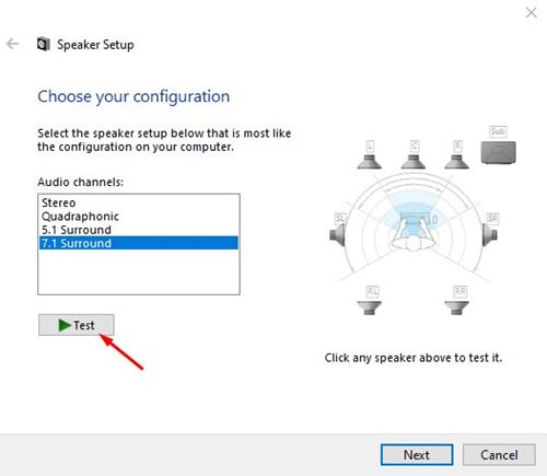 How to Test 7 1 Surround Sound Speakers On Windows 10 - 2