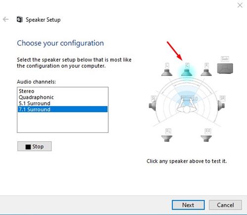 How to Test 7.1 Surround Sound Speakers On Windows 10