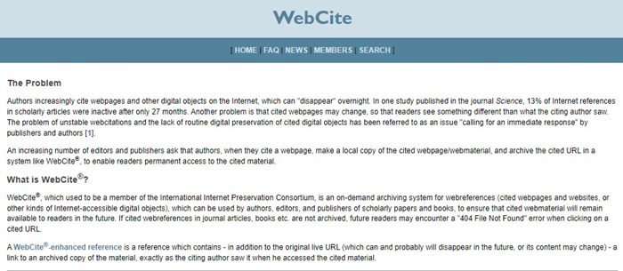 WebCite