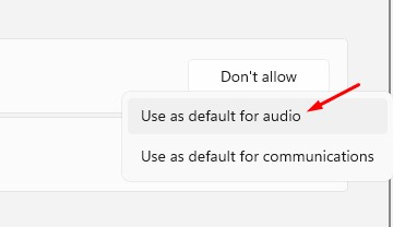 How to Set Default Audio Device On Windows 11 - 99