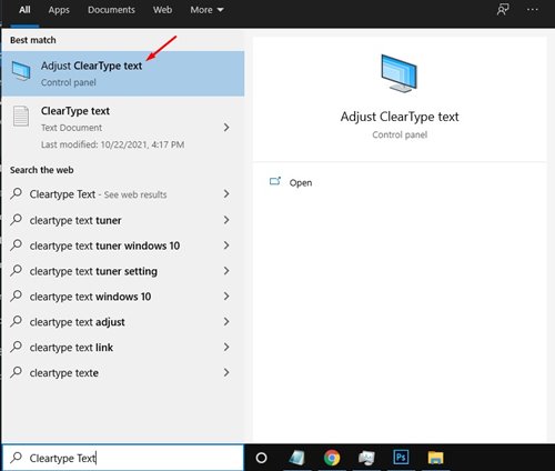 How to Use ClearType Text Tuner on Windows 10 - 24