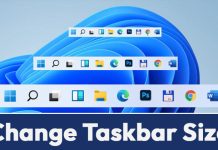 How to Change the Taskbar Size in Windows 11