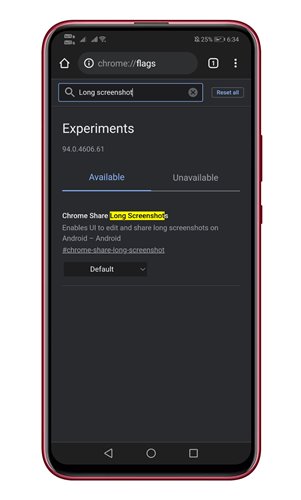 How to Capture Long Screenshot in Chrome for Android - 61
