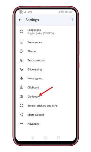 How to Remove Learned Words From Your Android Keyboard - 48