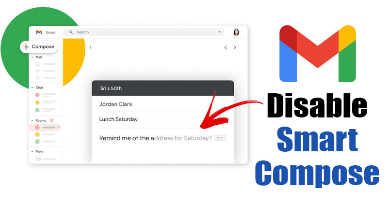 Slik deaktiverer du Smart Compose-funksjonen i Gmail