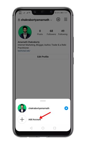 How to Add   Switch Between Multiple Accounts On Instagram - 30