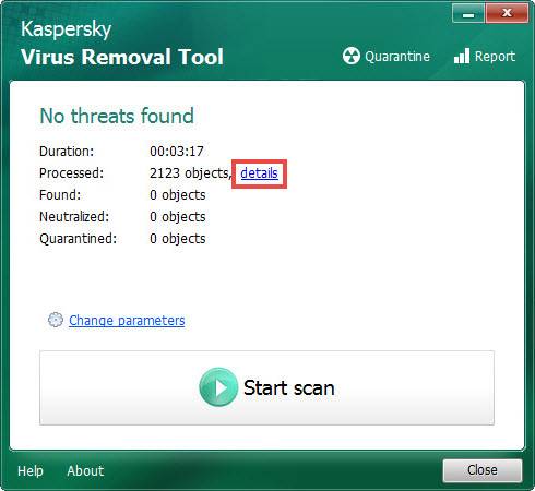 Download Kaspersky Virus Removal Tool Offline Installer For PC - 96
