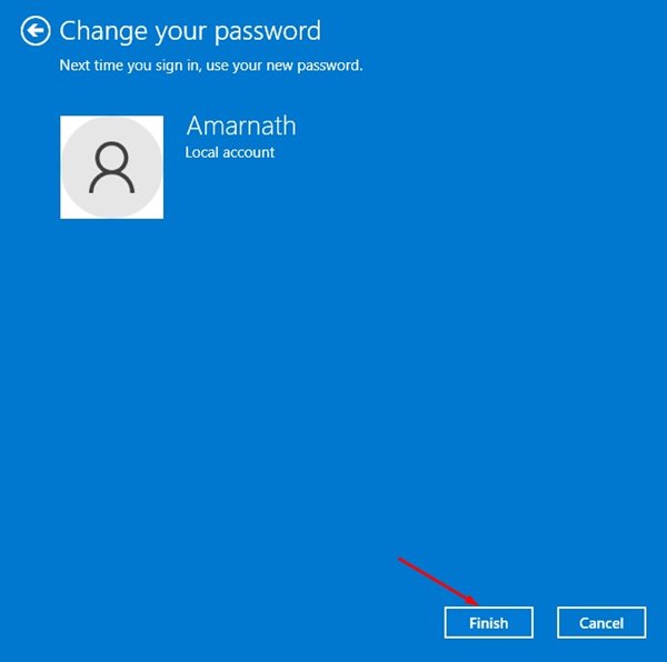 How to Change Local User Account Password on Windows 11 - 79