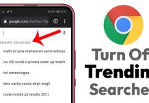 How to Turn Off Trending Searches in Chrome for Android
