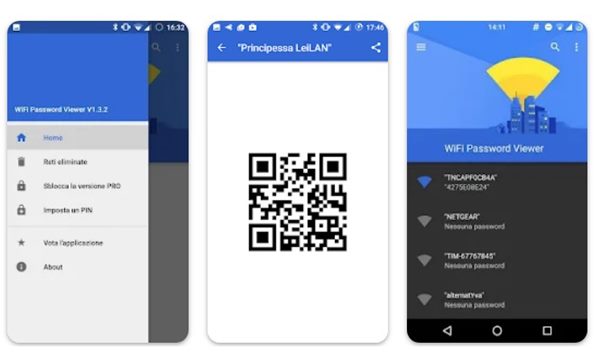 Vedi Password WiFi su Android 9 e versioni precedenti