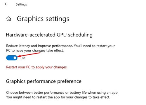 Hardware Accelerated GPU scheduling как включить. Windows Graphics settings (Hardware-Accelerated GPU scheduling).