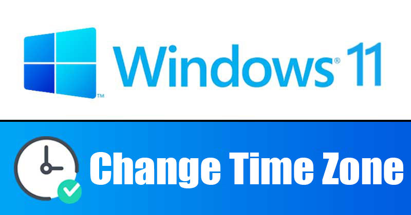 Slik endrer du tidssone på Windows 11