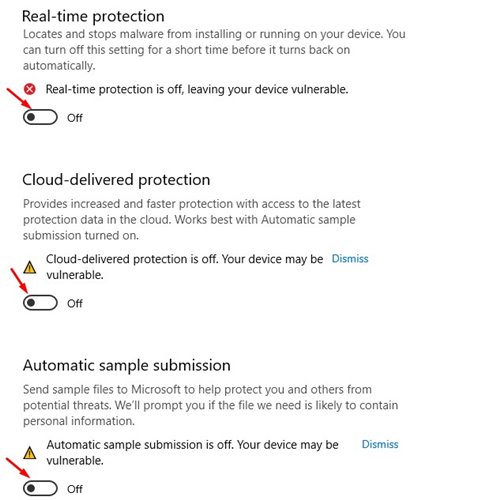 windows defender 11