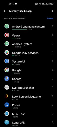 How to Find Which Apps Are Using the Most Memory on Android - 86