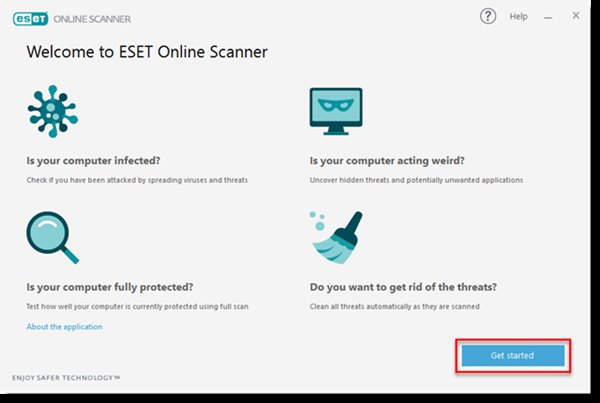 Download ESET Online Scanner Latest Version for Windows - 10