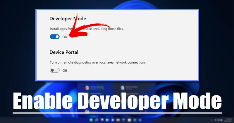How to Enable Developer Mode on Windows 11