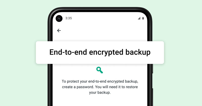 How to Enable End-to-End Encrypted WhatsApp Chat Backups