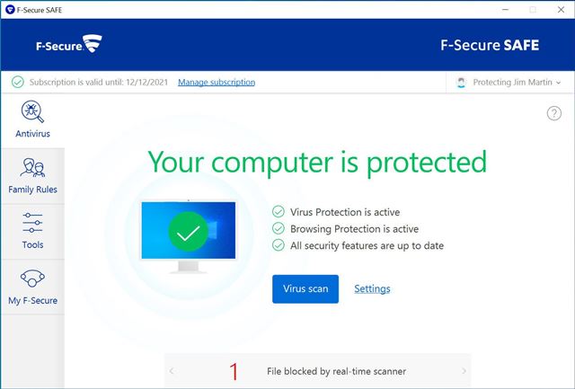 Download F-Secure Antivirus Latest Version