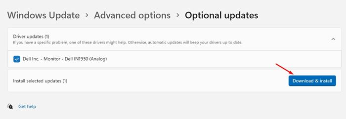 How to Download   Install Optional Updates in Windows 11 - 38