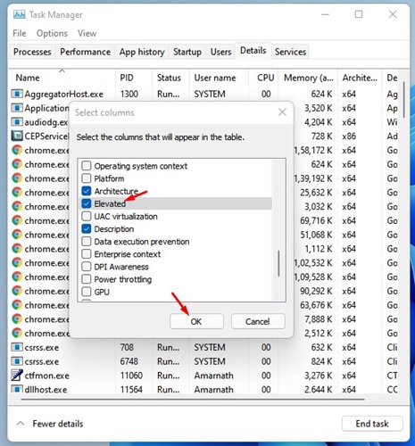 How to Check if a Process is Running as Administrator in Windows 11 - 99