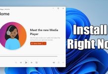 How to Install the New Media Player on Windows 11