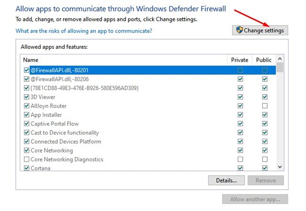 How to Allow Apps Through Firewall on Windows 10 - 63