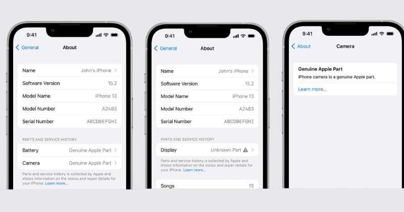Apple iOS 15.2 Update Adds iPhone Parts and Service History Feature