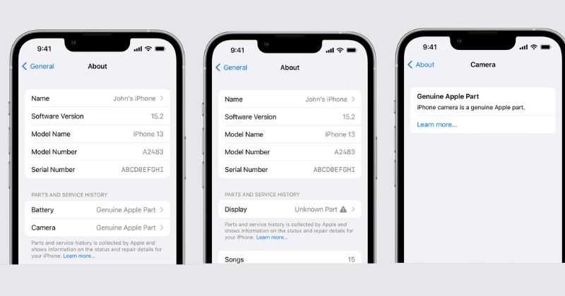 Apple iOS 15 2 Update Adds iPhone Parts and Service History Feature - 64