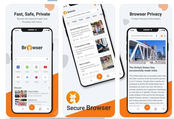 Browser Pro – soukromý prohlížeč