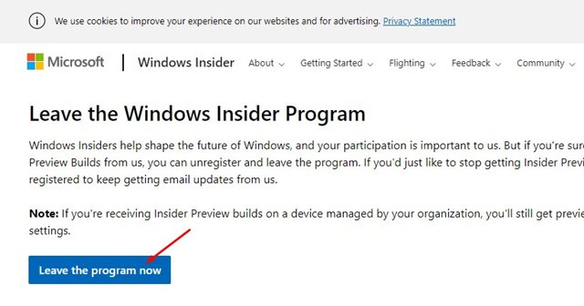 How To Leave The Windows Insider Program In Windows 10 11 | techviral