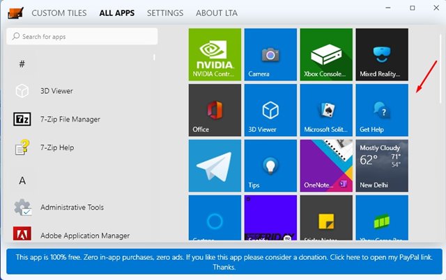 How to Create Live Tiles in Windows 11 - 90