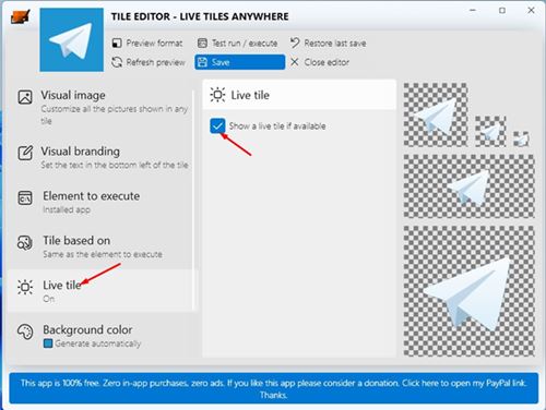 How to Create Live Tiles in Windows 11 - 98