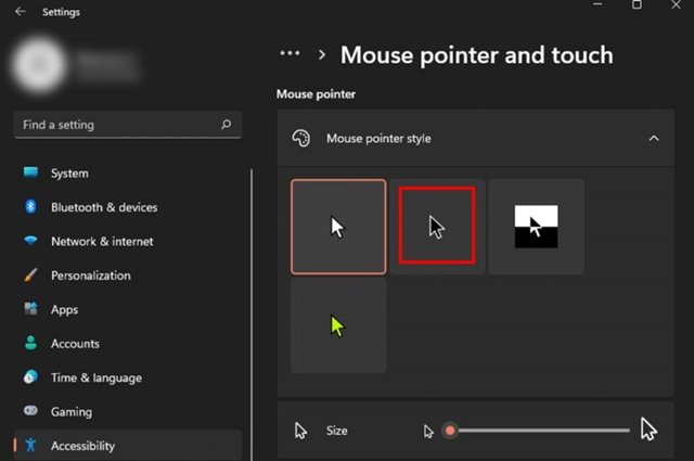 How to Change Your Mouse Cursor to Dark Mode in Windows 11 - 4