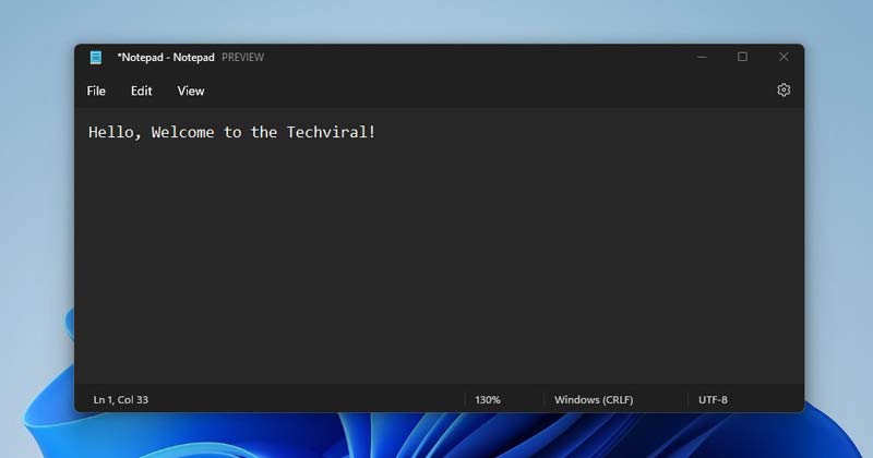 How to Install the New Notepad App on Windows 11