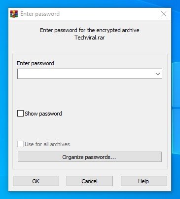 How to Password Protect File Folders Using WinRAR - 28