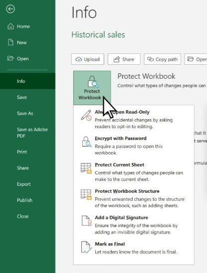 How To Password Protect Excel Files In Windows Hitech News Blog 4836