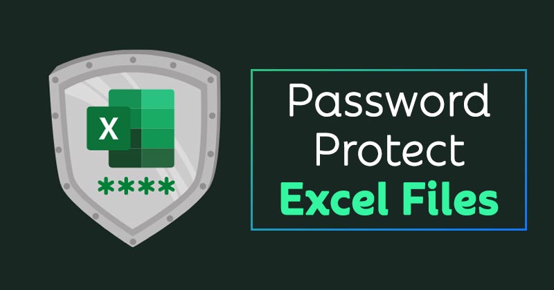 How to Password Protect Excel Files in Windows
